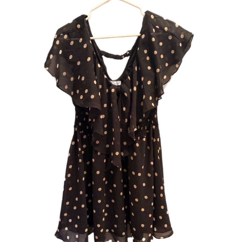 Black Polka Dot Dress